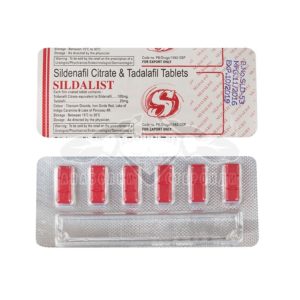 Sildalist (силденафил + тадалафил) – 10 табл. х 120 мг.