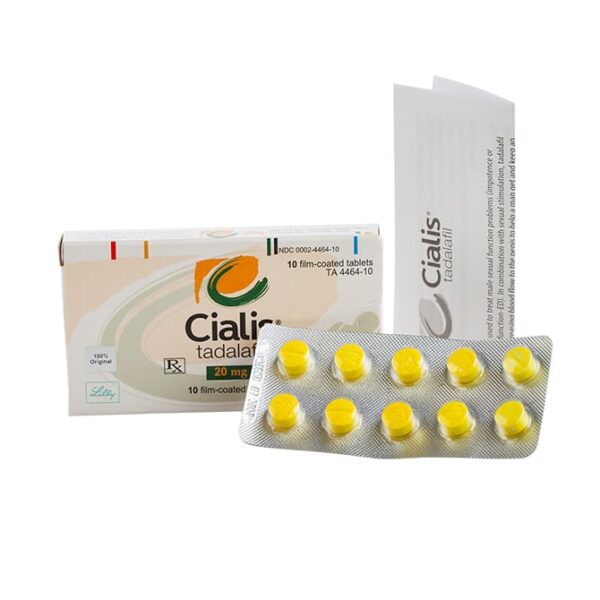 Аптечен Циалис Тадалафил / Cialis Tadalafil 20 mg.