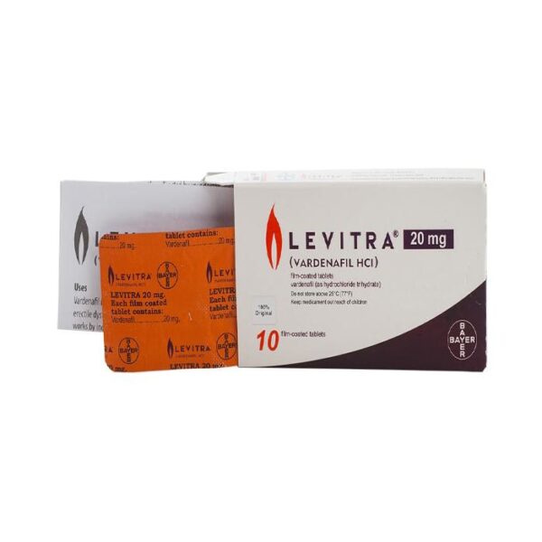 Аптечна Левитра Варденафил / Bayer Levitra Vardenafil