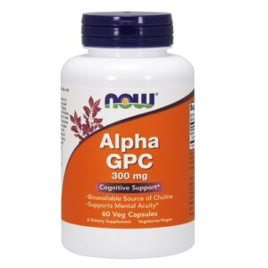 Alpha GPC 300 mg, 60 капсули