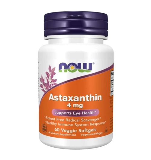 Astaxanthin 4 mg, 60 гел капсули