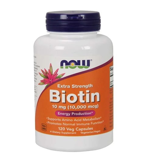 Biotin 10000 mcg/Extra Strength, 120 капсули