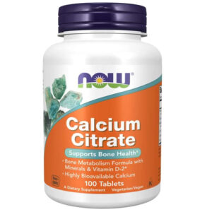 Calcium Citrate с минерали и вит D-2 300 mg, 100 таблетки