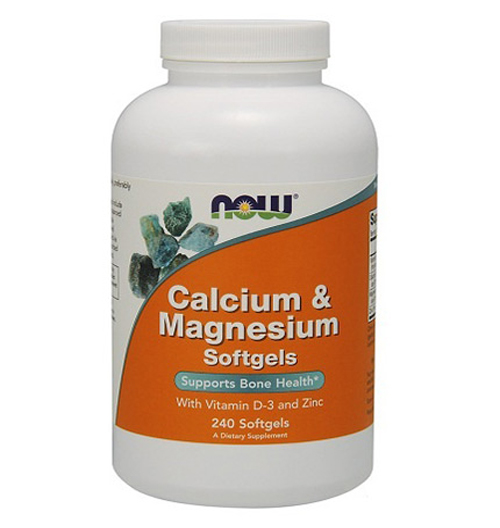 Calcium & Magnesium Softgels/with Vit D and Zinc