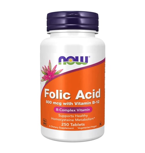 Folic Acid 800 mg, 250 таблетки