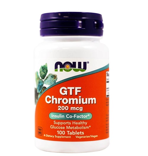 GTF Chromium 200 mcg, 100 таблетки