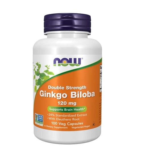 Ginkgo Biloba 120 mg, 100 капсули