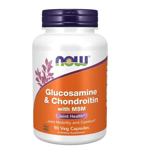 Glucosamine & Chondroitin + MSM, 90 капсули