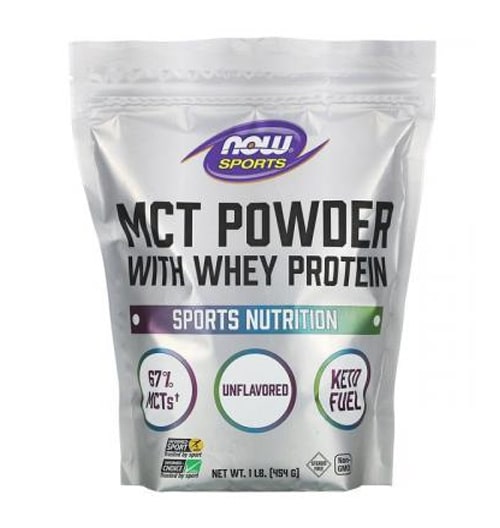 MCT Powder с добавен протеин - 454 гр.