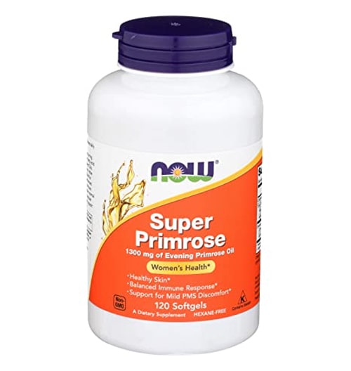 Super Primrose Oil 1300 mg, 120 гел капсули