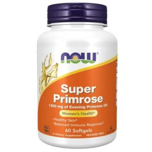Super Primrose Oil 1300 mg, 60 гел капсули