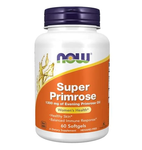 Super Primrose Oil 1300 mg, 60 гел капсули