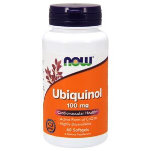 Ubiquinol 100 mg, 60 гел капсули