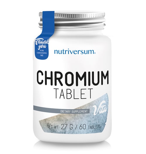 Chromium Tablet | 200 mcg Chromium Picolinate, 60 таблетки