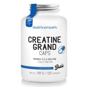 Creatine Grand Caps | Creatine Monohydrate, 120 капсули