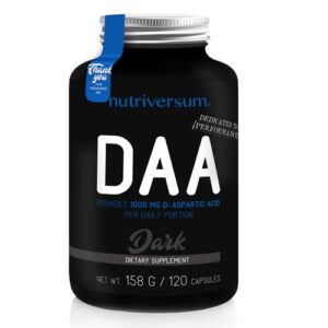 DAA Dark | D-Aspartic Acid 1000 mg, 120 капсули
