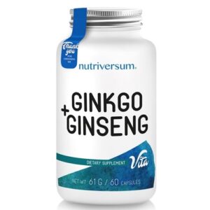 Ginkgo + Ginseng 400 мг., 60 капсули