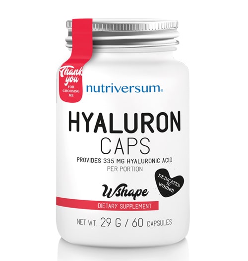 Hyaluron Caps | Hyaluronic Acid 335 mg, 60 капсули