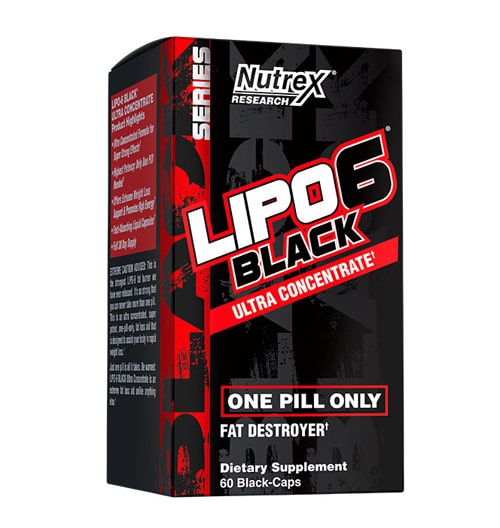 Lipo 6 Black Ultra Concentrate, 60 капсули