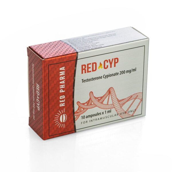 RED CYP (Testosterone Cypionate) – 10 амп. х 200 мг. - Image 5