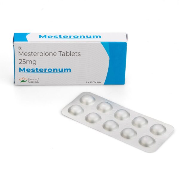 Индийски аптечен Mesterolon (Провирон) – 30 табл. х 25 мг. - Image 3