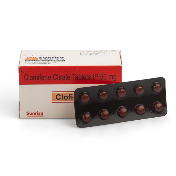 Clofi-50 (индийски аптечен кломифен) – 10 табл. х 50 мг. - Image 3