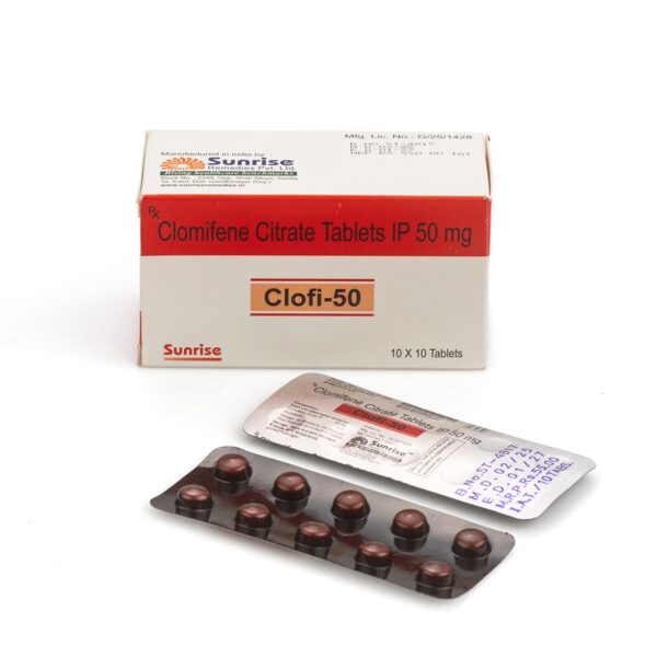 Clofi-50 (индийски аптечен кломифен) – 10 табл. х 50 мг. - Image 2