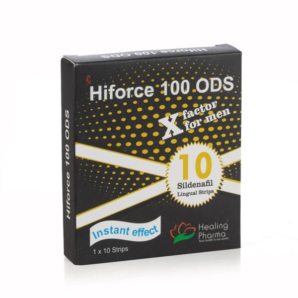 Hiforce 100 ODS (ленти за под езика силденафил) – 10 бр. х 100 мг. - Image 3
