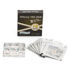 Hiforce 100 ODS (ленти за под езика силденафил) – 10 бр. х 100 мг.