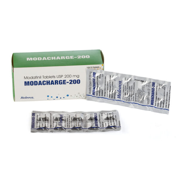 Modacharge-200 (Modafinil) - 10 табл. х 200 мг. - Image 3