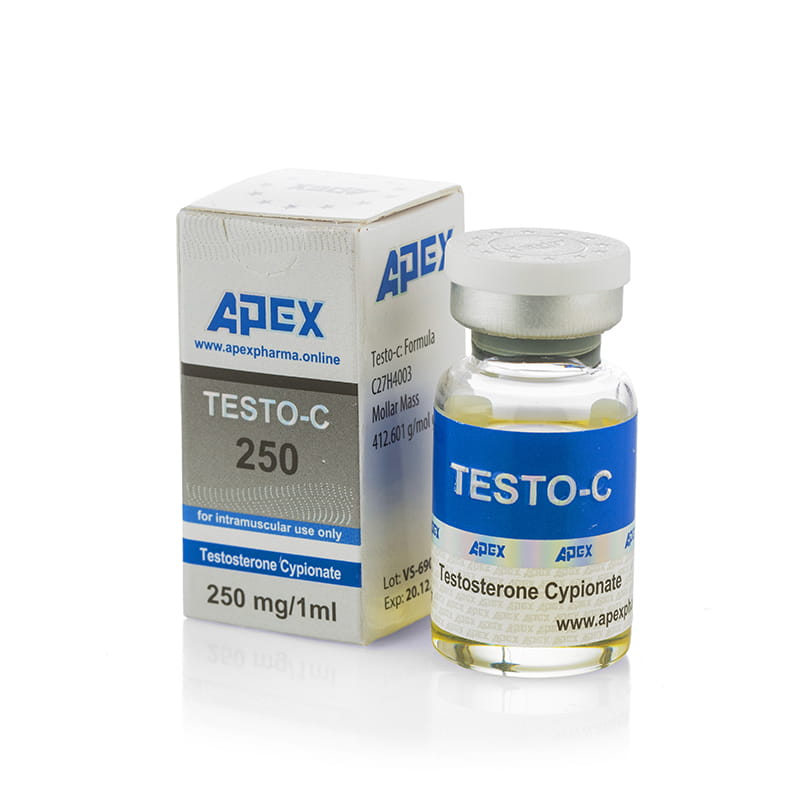 Testo-C 250 (Testosterone Cypionate) – 10 мл. x 250 мг. - Image 2
